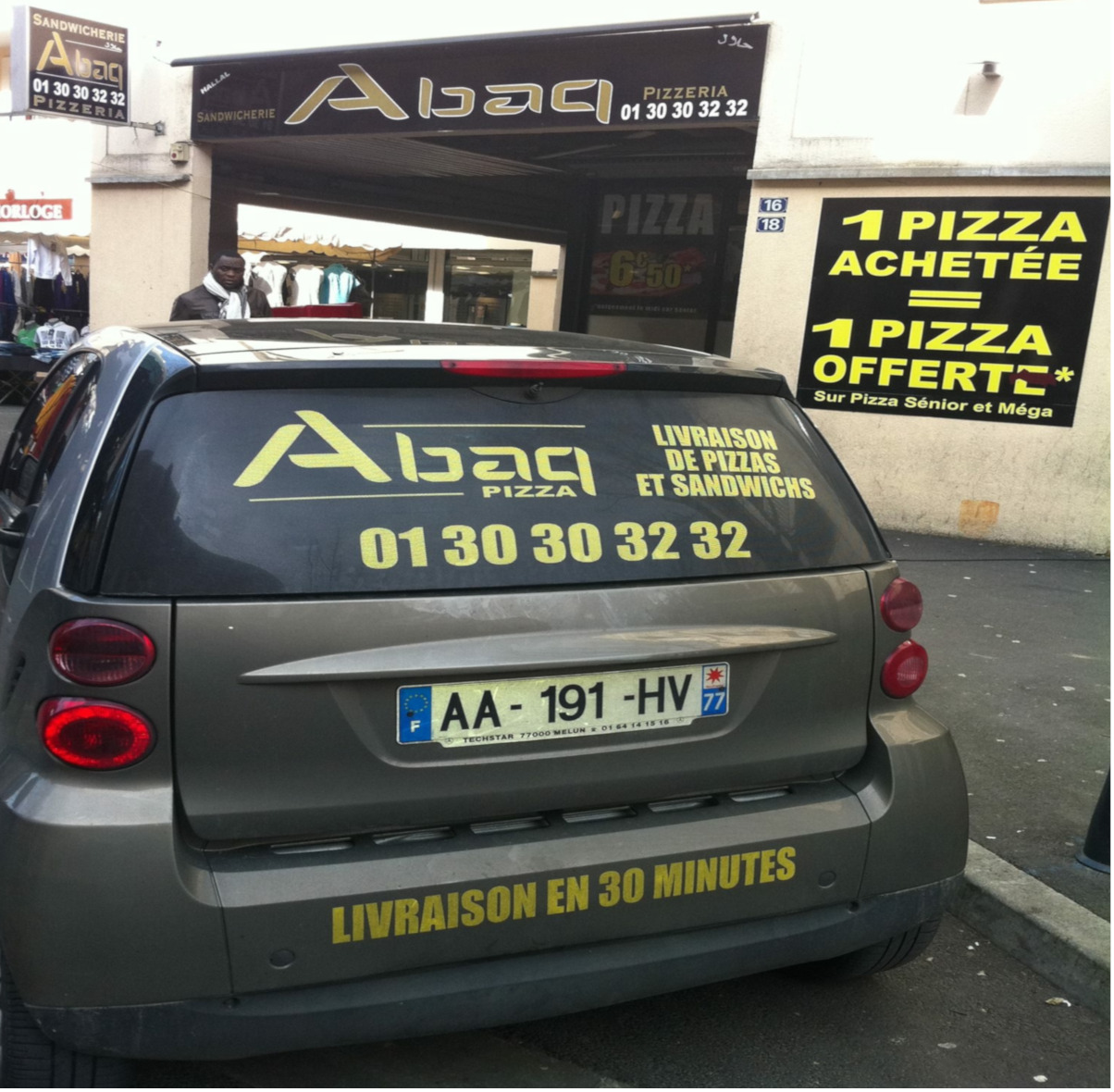 Logo Abaq Pizza