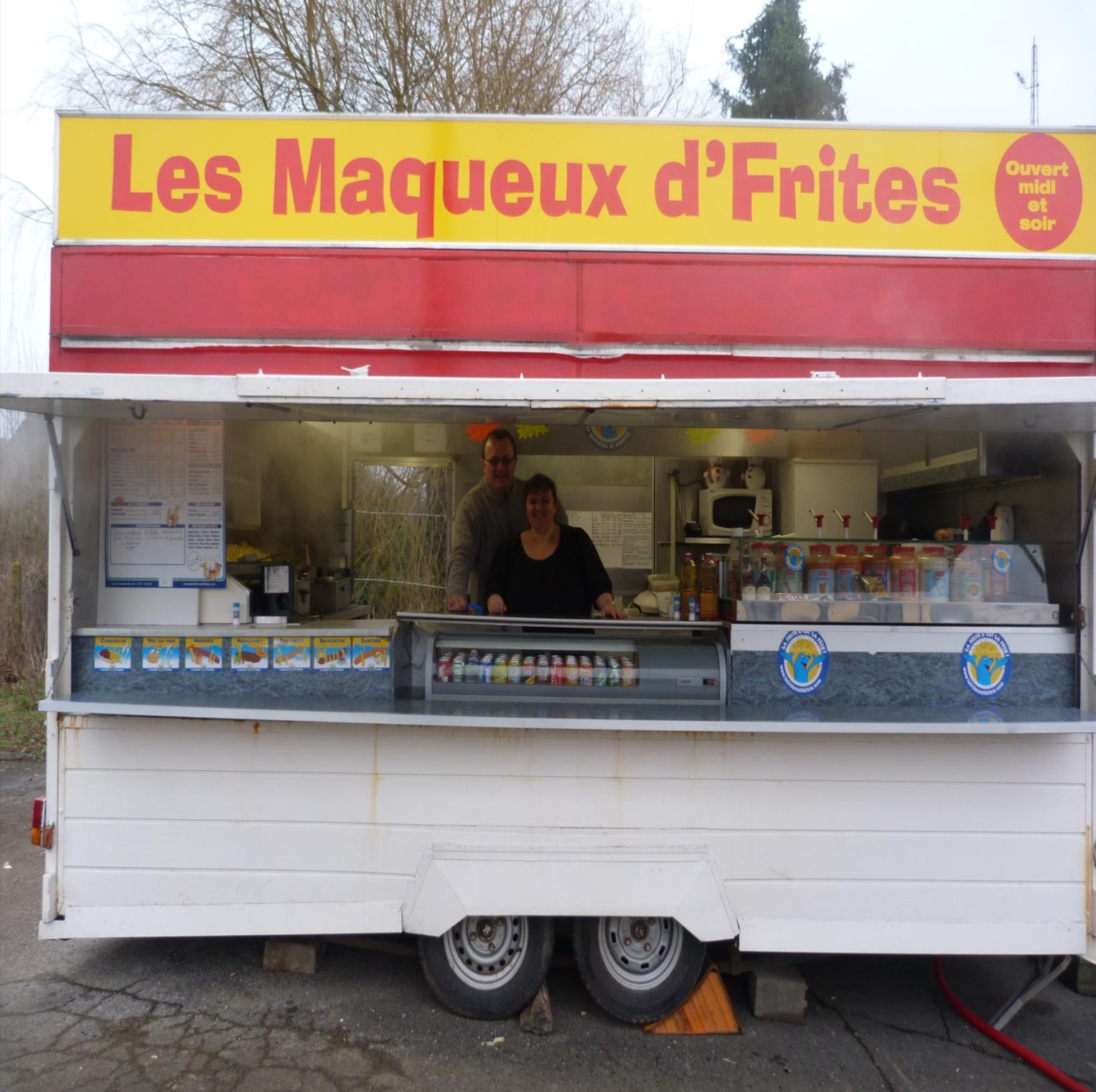 Logo Les Maqueux d'Frites